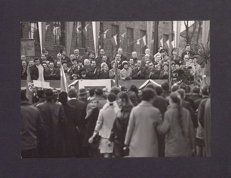 Obchody 1 Maja 1970 r. Trybuna.