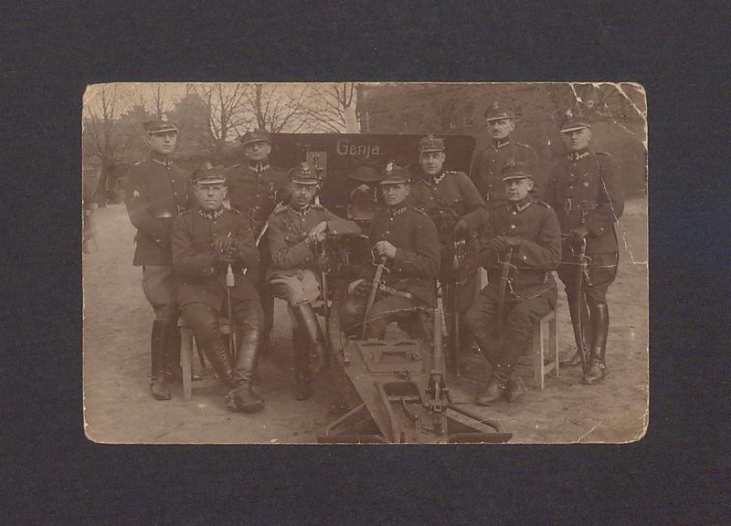 Żołnierze 17 Pułku Artylerii Lekkiej.