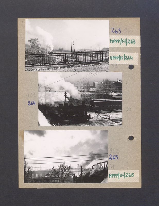 Fragment opłotowania z widokiem na teren gnieźnieńskiego dworca.