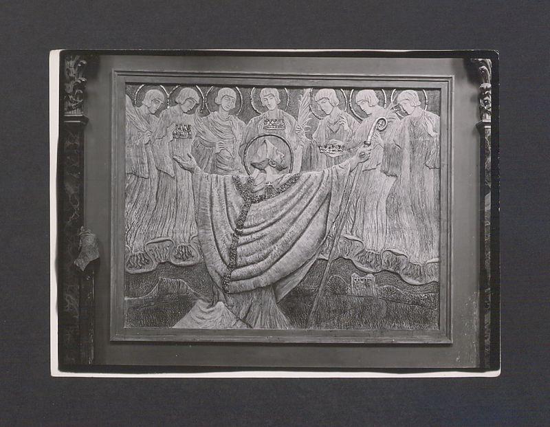 Płaskorzeźba Ojca Efrema. Św. Wojciech w Królestwie Bożym.