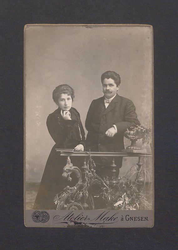 Portret Marii i Józefa Przybyszewskich.