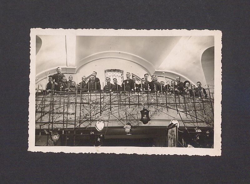 „Wystawa rodziny wojskowej” w Miejskiej Szkole Handlowo-Przemysłowej w Gnieźnie.