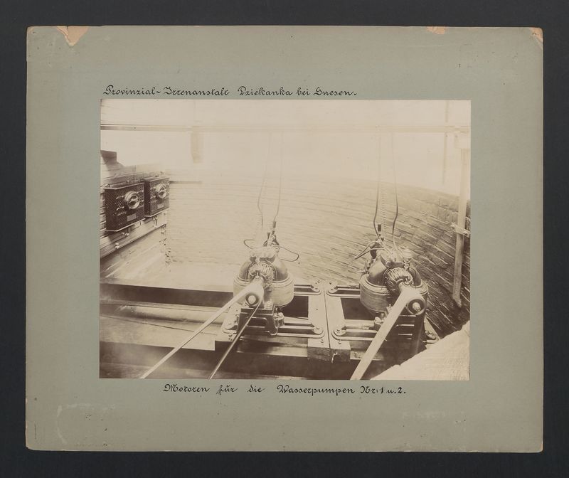 Gniezno – Dziekanka. Elektryczne pompy wodne.