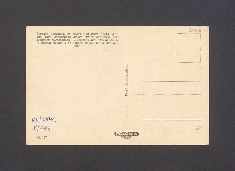 Krakus zabija smoka.