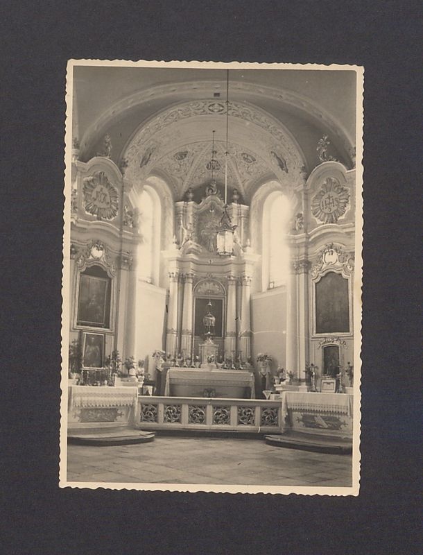 Kościół pw. św. Wawrzyńca, ołtarz.