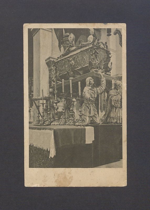 Katedra w Gnieźnie. Fragment grobu św. Wojciecha.