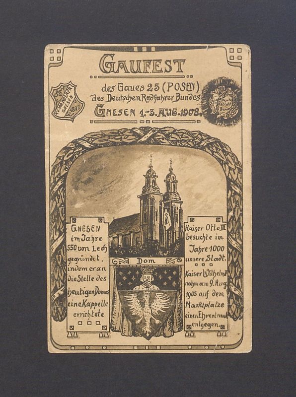 Gniezno, katedra z 1908 r.