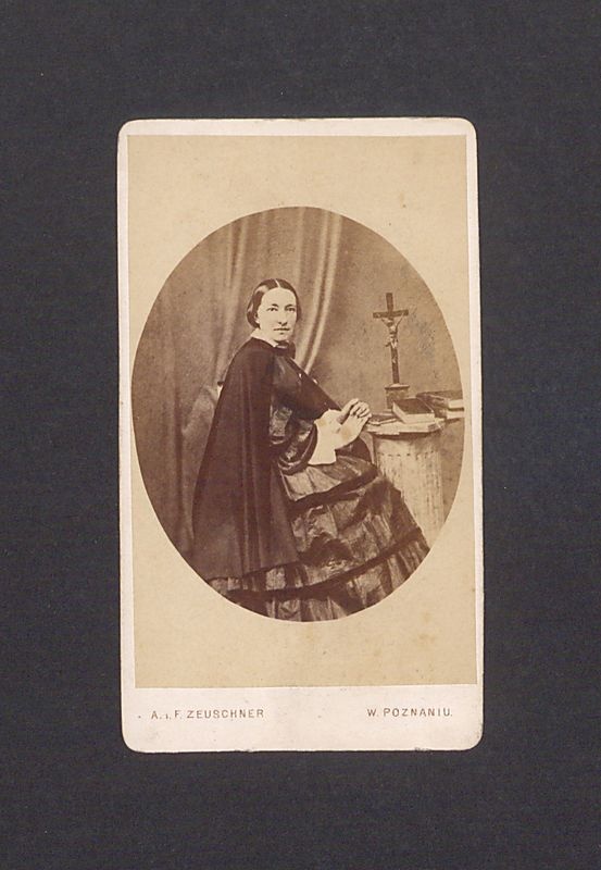 Portret Marii Springer, poetki gnieźnieńskiej.