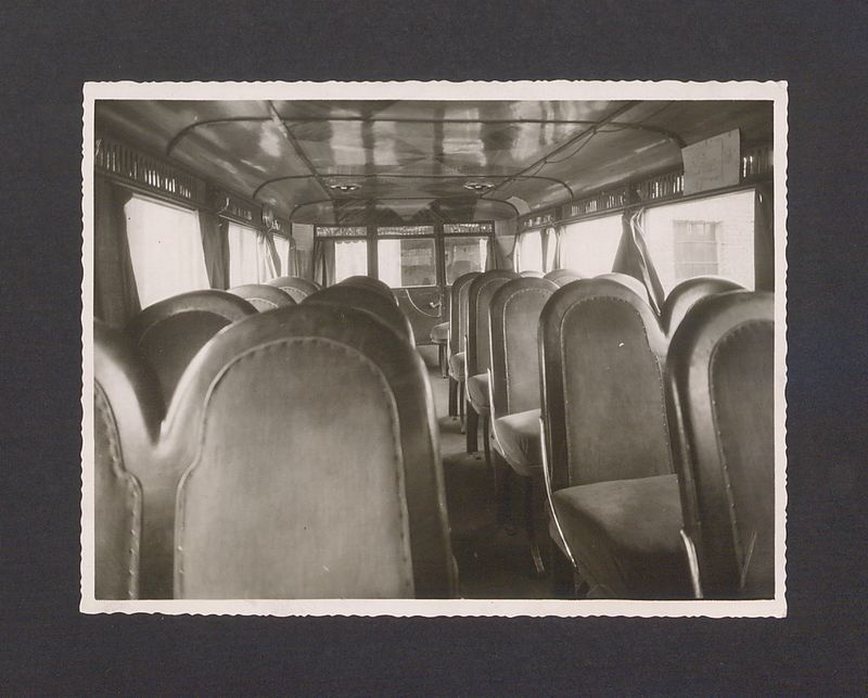 Wnętrze gnieźnieńskiego autobusu.