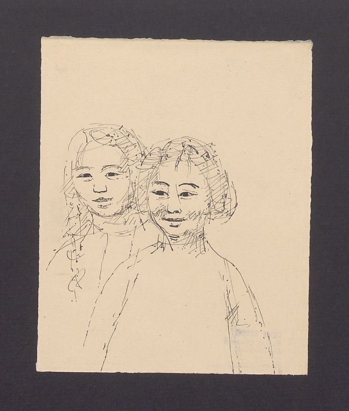 Rysunek do poematu P. Nerudy "Chiny"