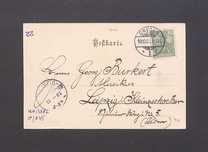 Musicorps d. 6. Pom. Inf-Reg. No. 49.