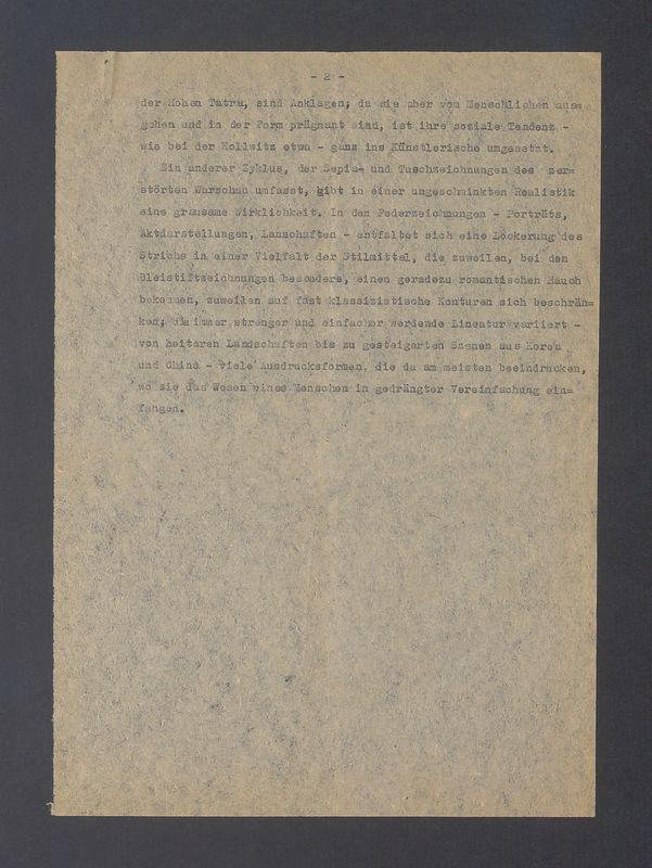 Recenzja. Polnischer Graphiker in Nurnberg. Die Ausstellung beim Bund Deutscher Graphiker [...]