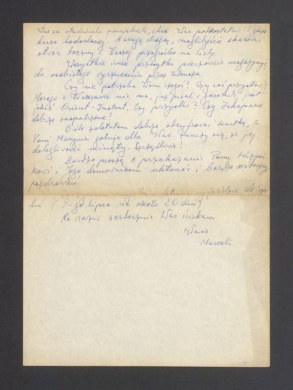 Kochani! Przesyłam Wam ukłony z pustego piątego piętra [...]