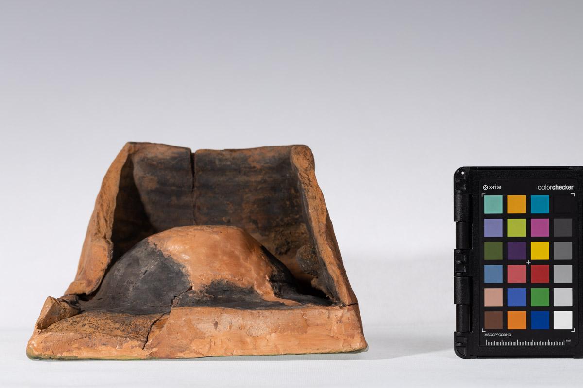 Kafel z rozetą kwiatową