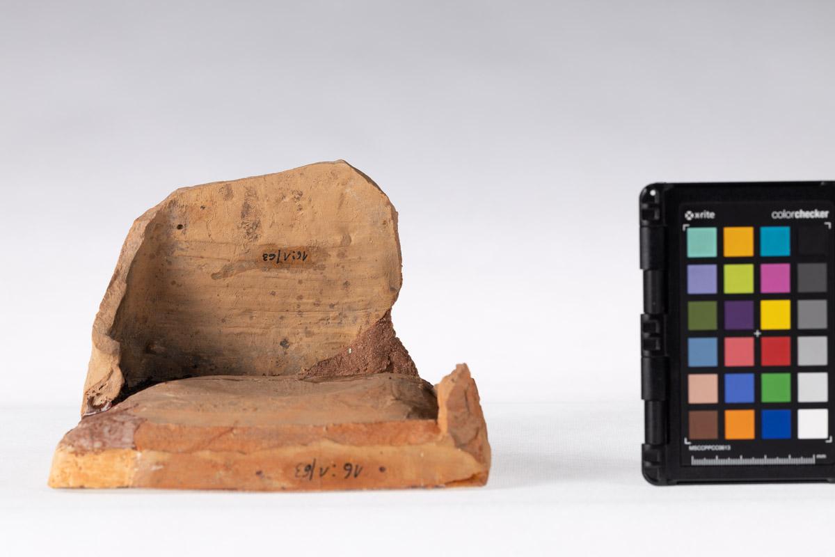 Kafel z rozetą kwiatową