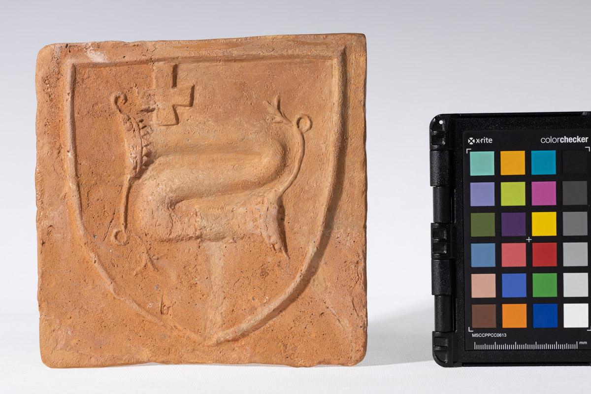 Kafel z herbem Śreniawa