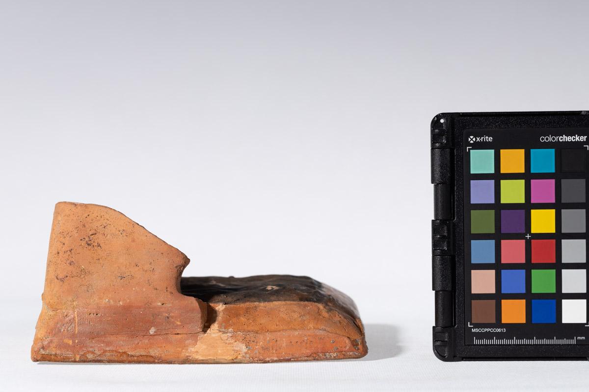 Kafel z rozetą kwiatową