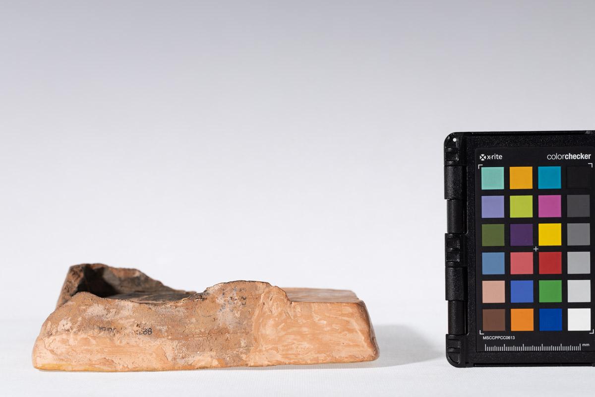 Kafel z rozetą kwiatową