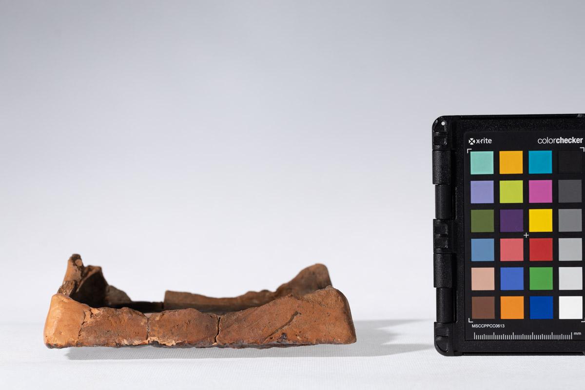 Kafel z wyobrażeniem pelikana w gnieździe