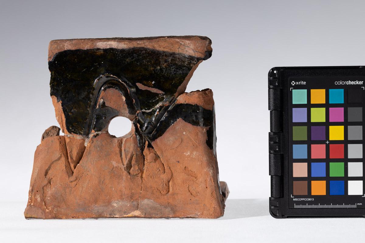 Kafel z herbem Jastrzębiec