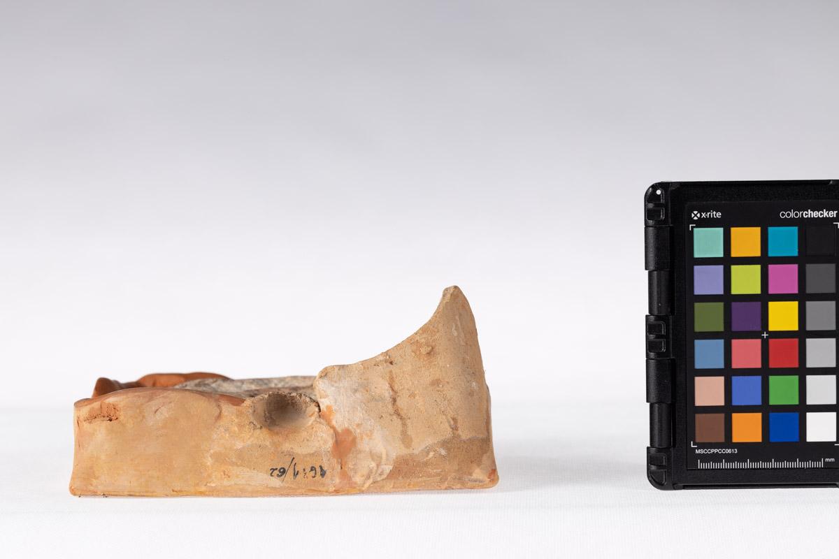 Kafel z motywem makówki