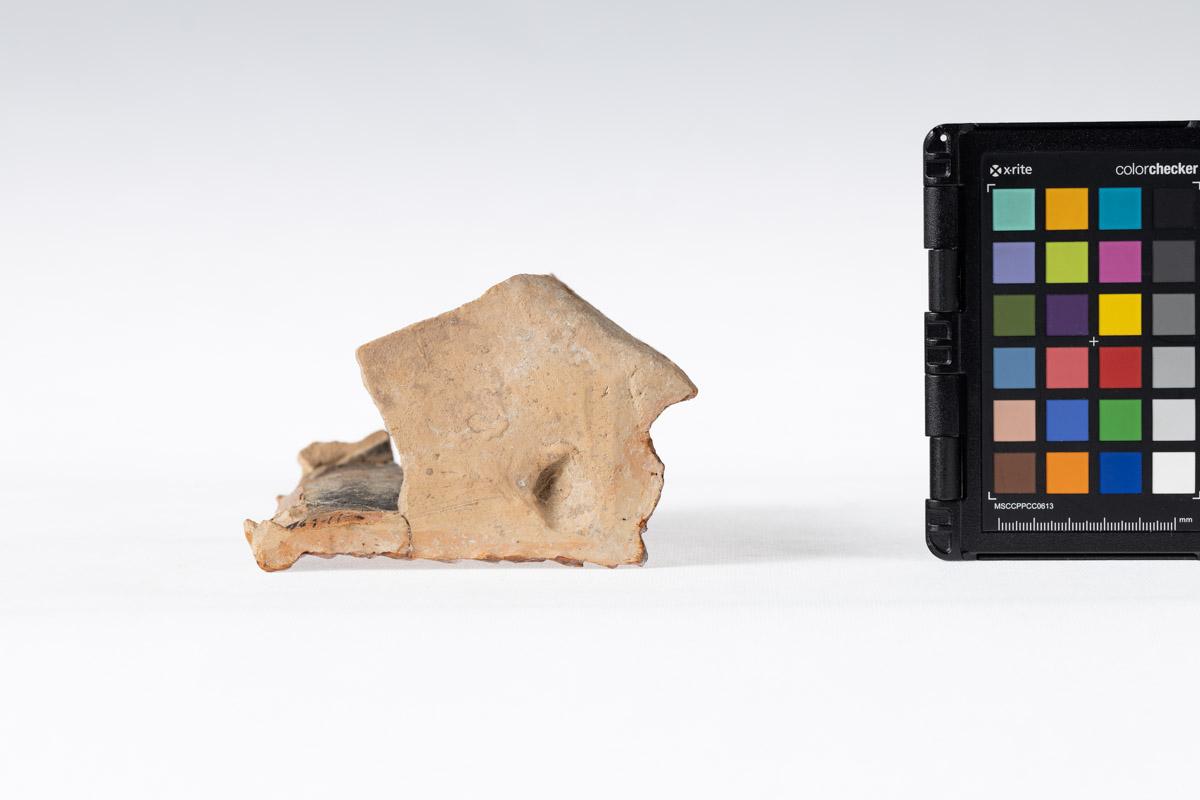 Kafel z motywem rybiej łuski