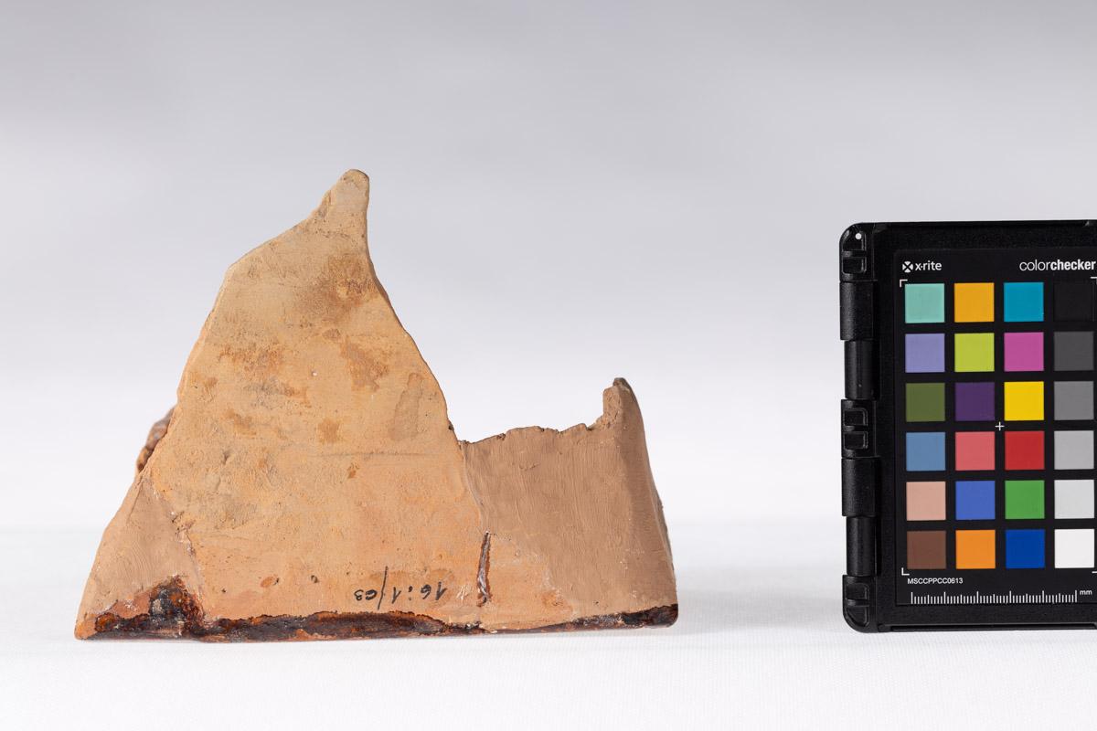 Kafel z rozetą kwiatową