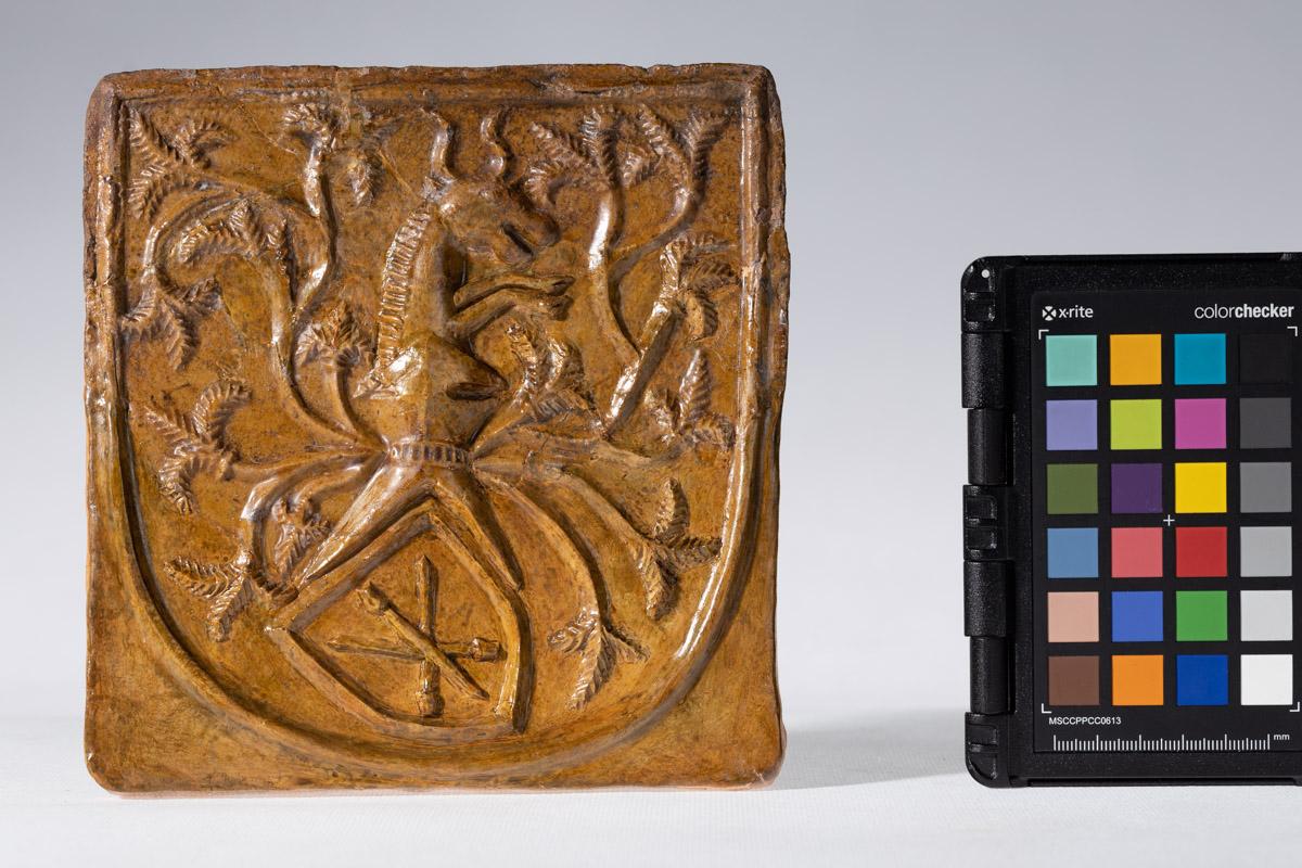 Kafel z herbem Jelita