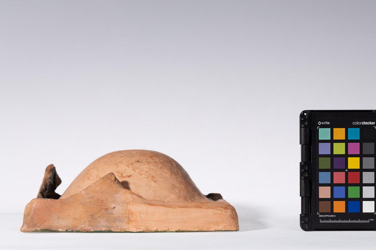 Kafel z rozetą kwiatową