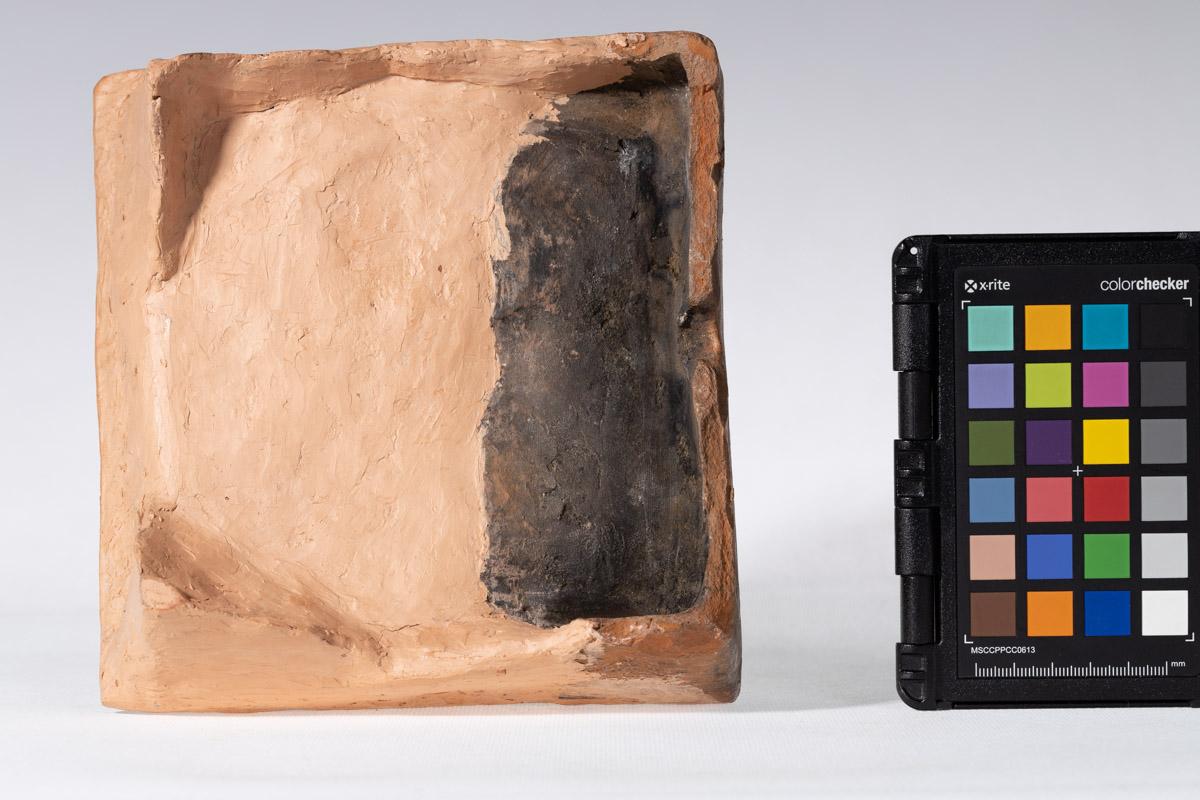 Kafel z rozetą kwiatową