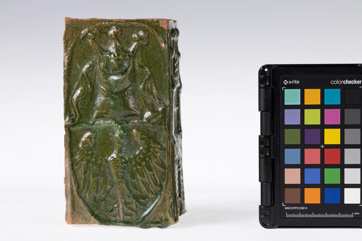 Kafel z herbem Orzeł Biały