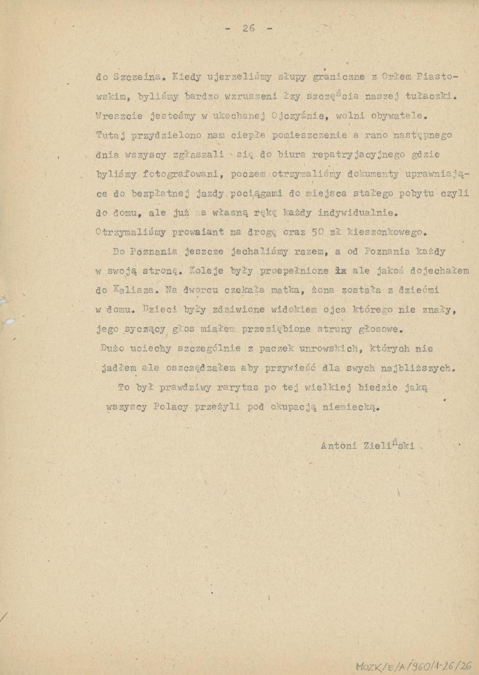 Wspomnienia z przymusowych robót w Niemczech, cz. 2