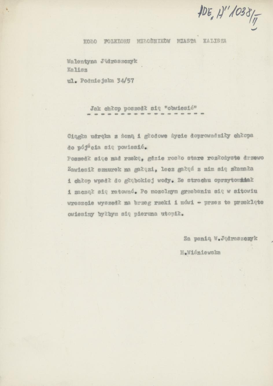 Jak chłop poszedł się "obwiesić"