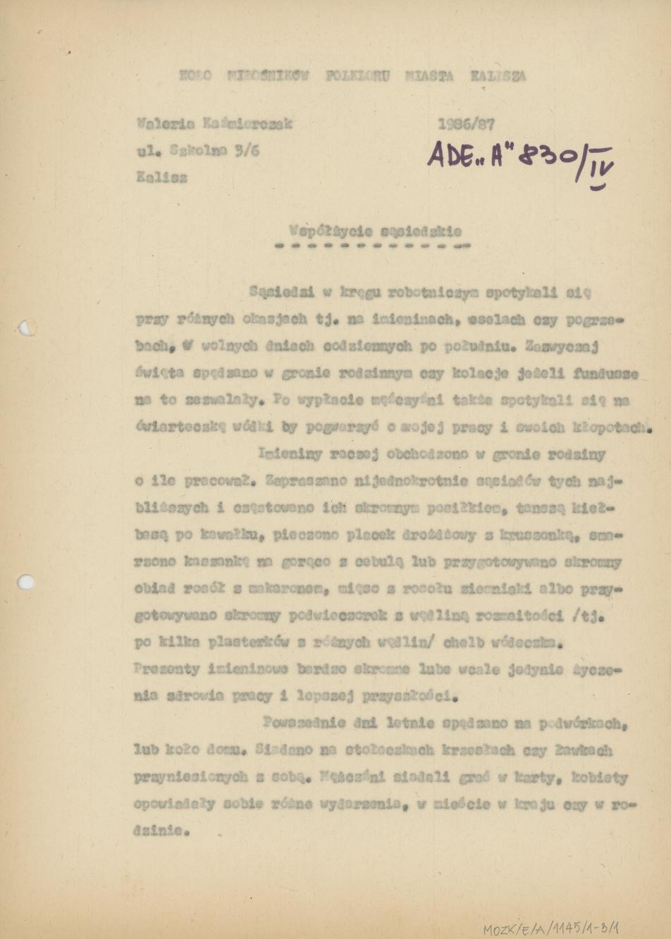 Współżycie sąsiedzkie