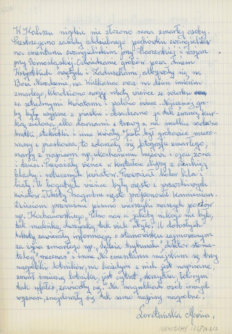 Co wiesz o cmentarzach kaliskich