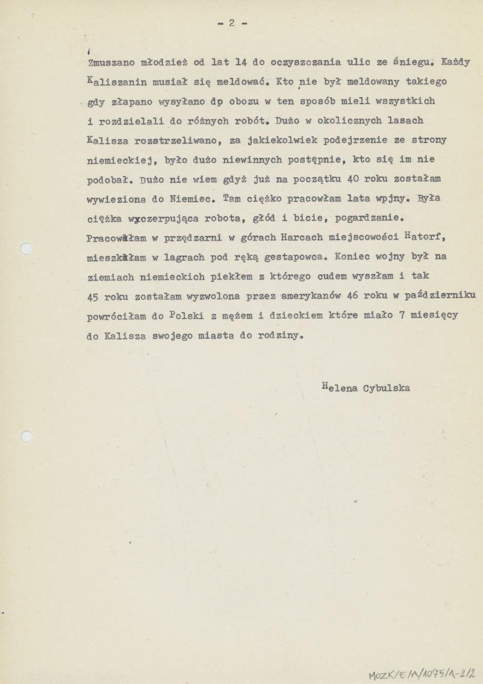 Wspomnienia z lat wojennych