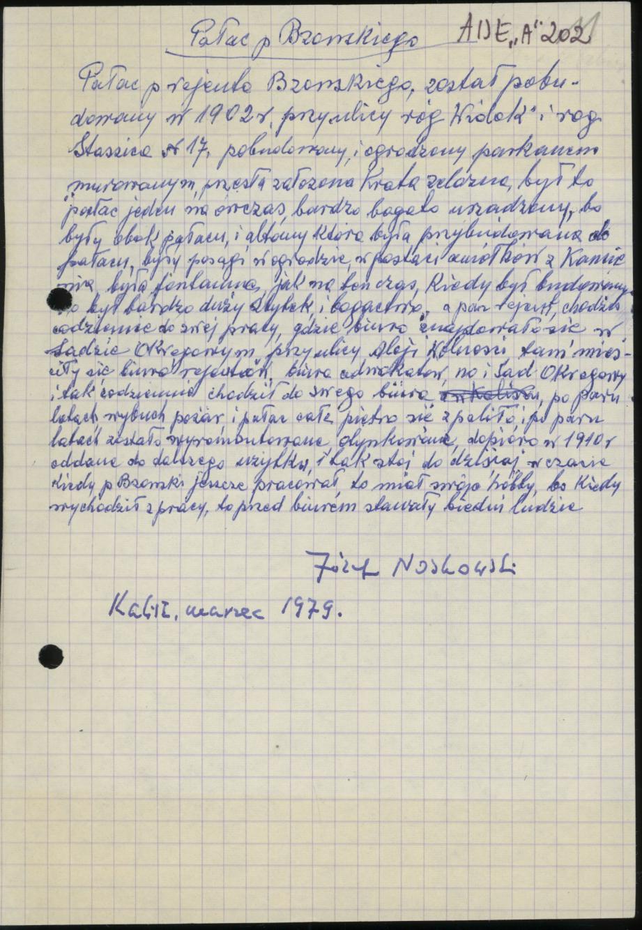 Pałac pana Bzowskiego