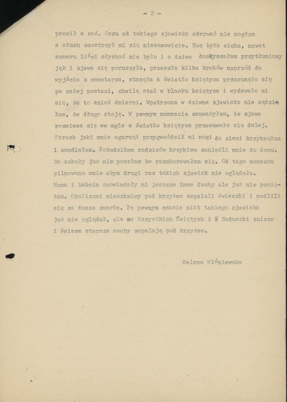 Duch "Cholerynki" - rok 1926