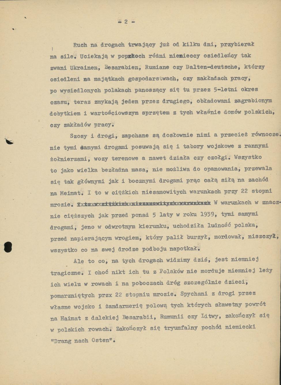 Wspomnienia z wyzwolenia miasta Kalisza w r. 1945