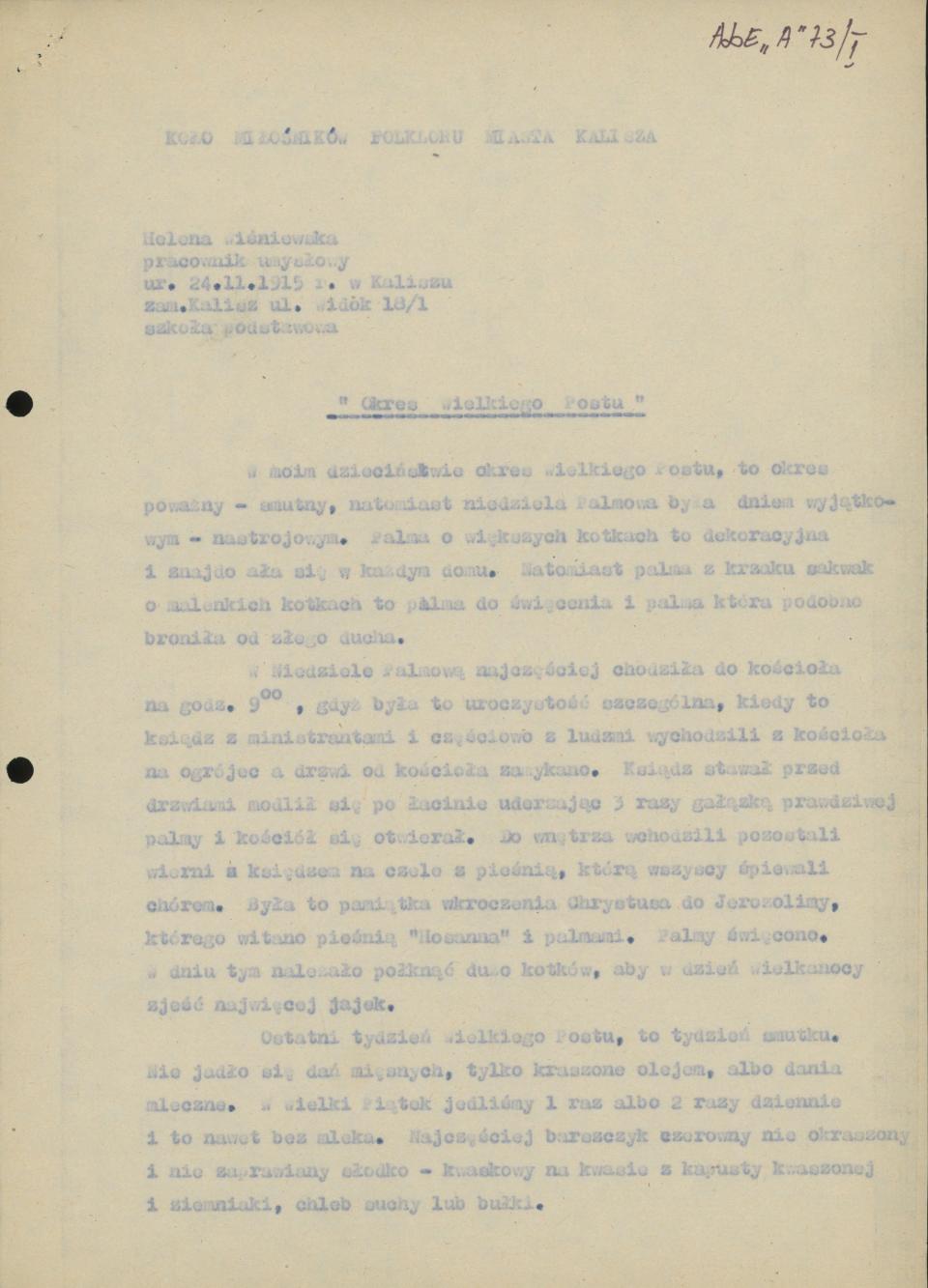 Okres Wielkiego Postu