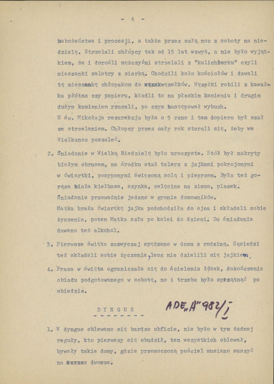 Wybrane zagadnienia z zakresu obrzędowości wielkanocnej