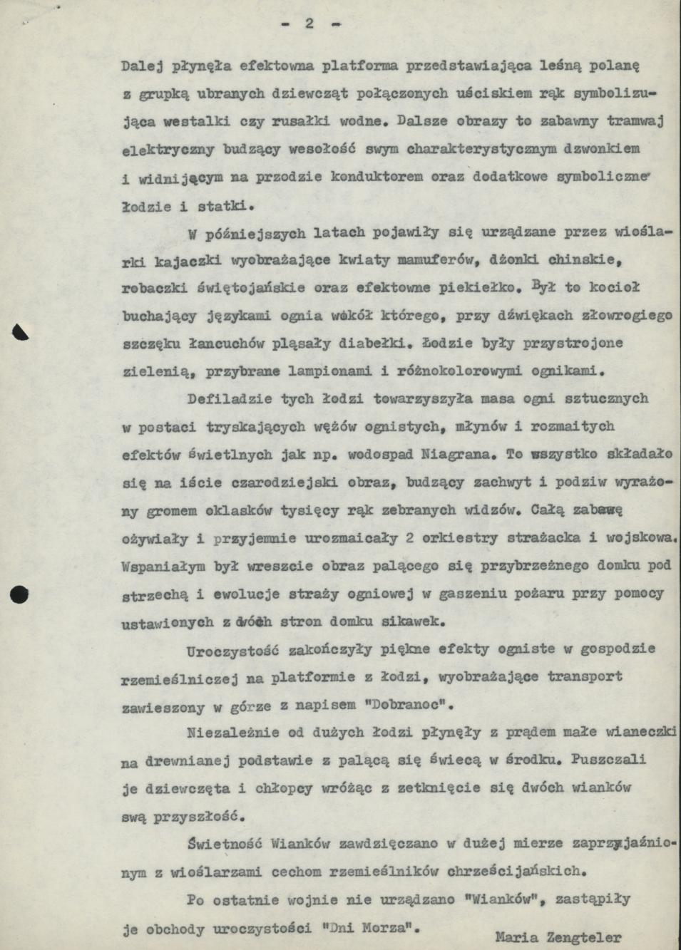 Opis obchodu Wianków Świętojańskich w Kaliszu na rzece Prośnie