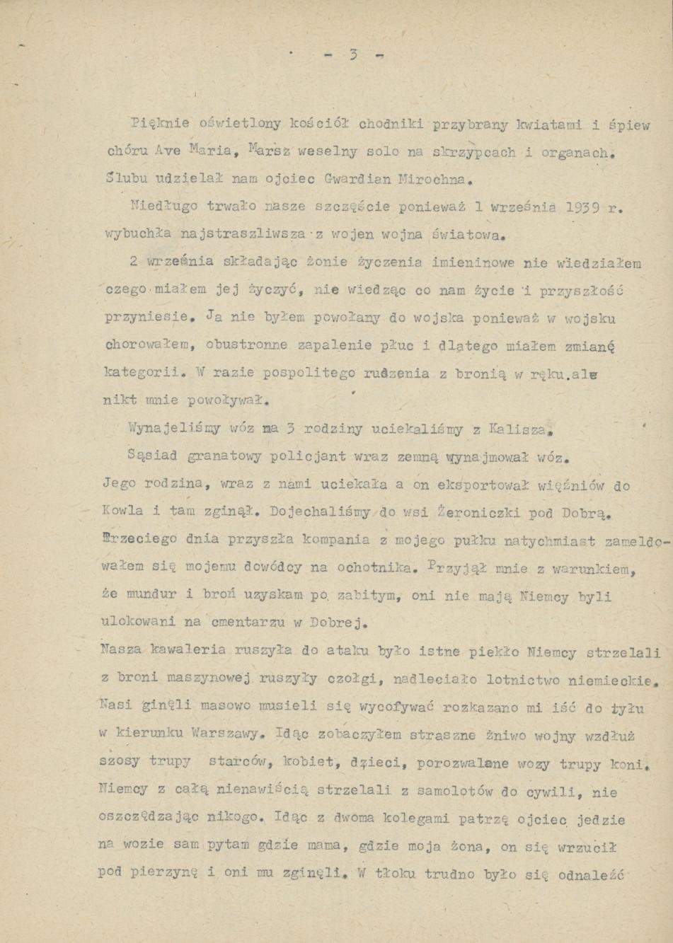 Chóry kaliskie w czasie okupacji