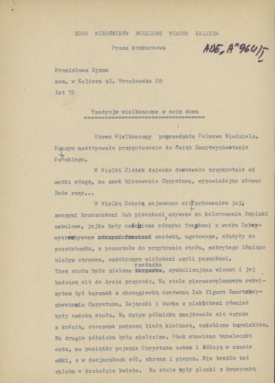 Tradycje wielkanocne w moim domu