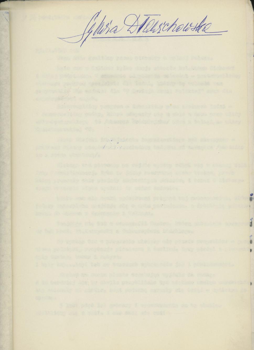 Z pamiętnika aktorki, Sylwii Dławichowskiej