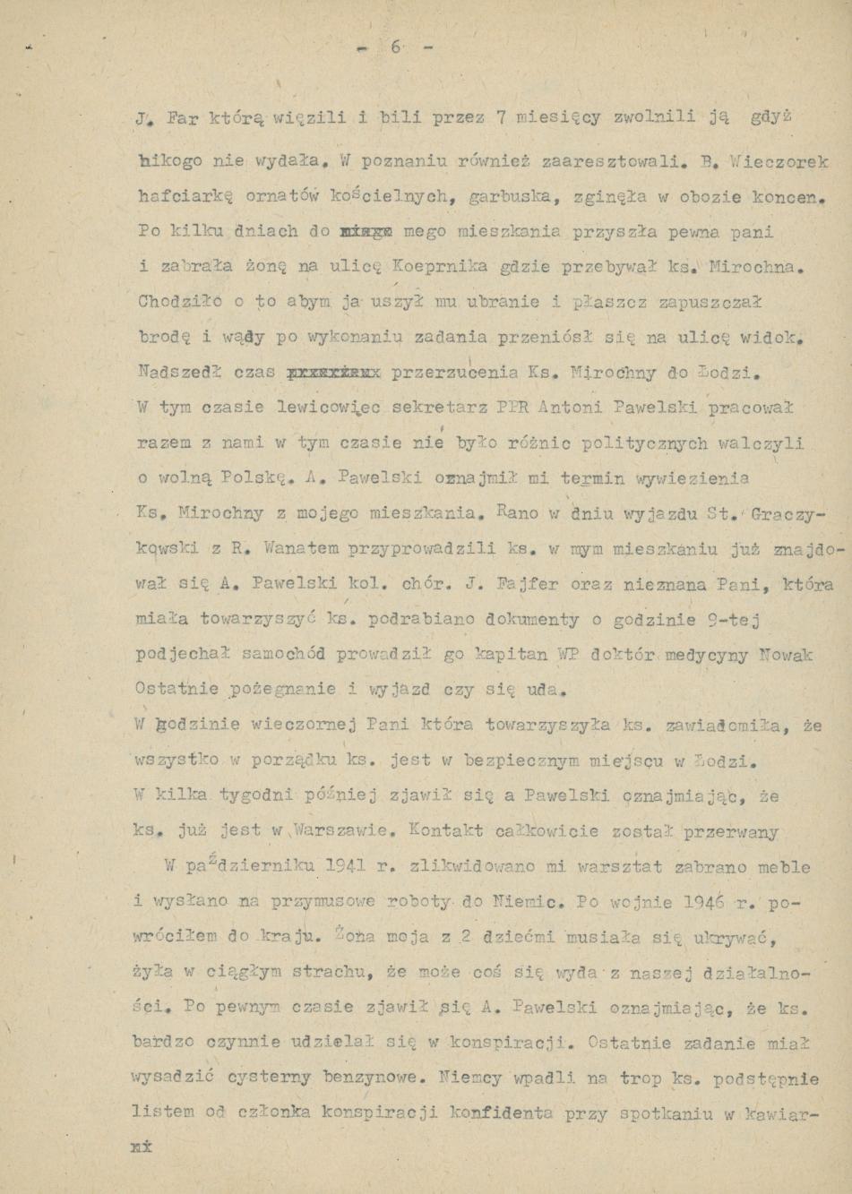 Chóry kaliskie w czasie okupacji