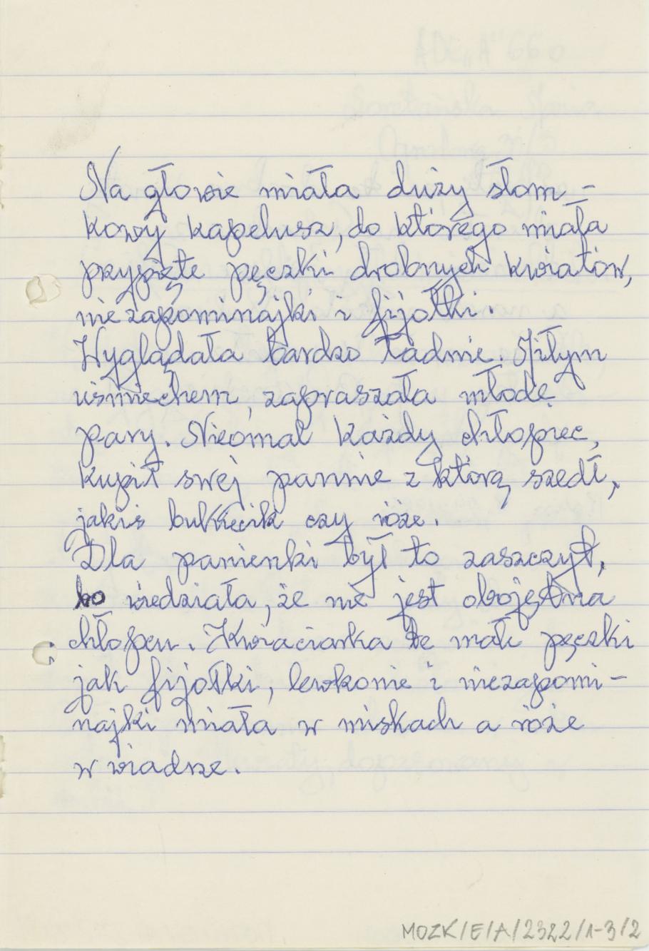 Co wiem o dawnych kwiaciarkach