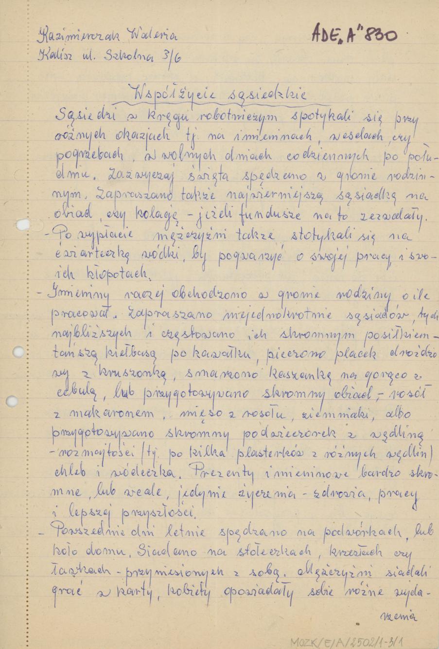 Współżycie sąsiedzkie