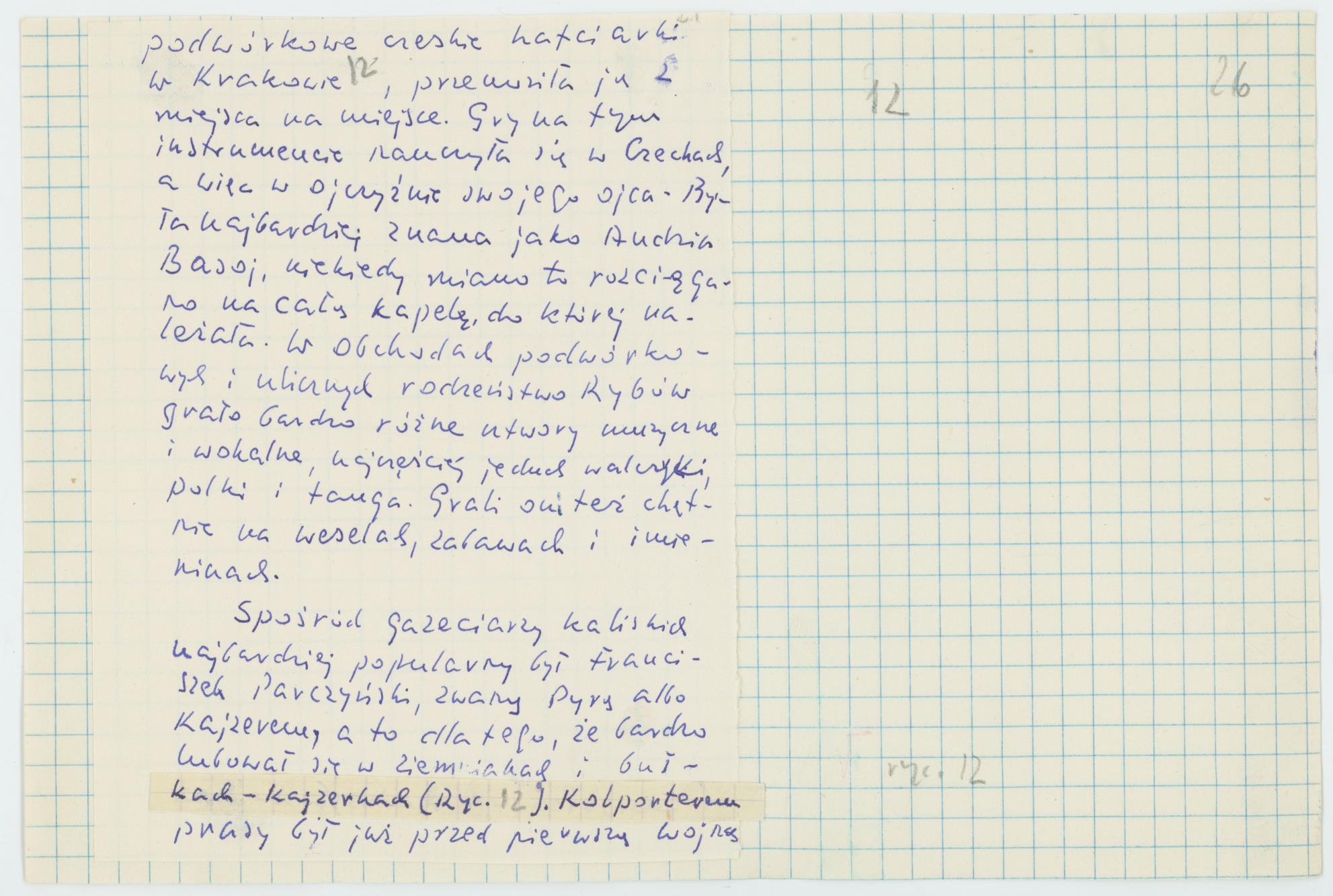 O niektórych zajęciach kaliszan, cz. 3