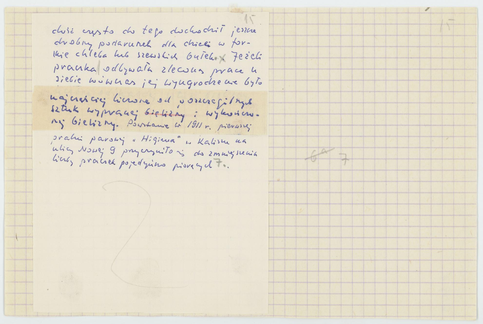 O niektórych zajęciach kaliszan, cz. 2